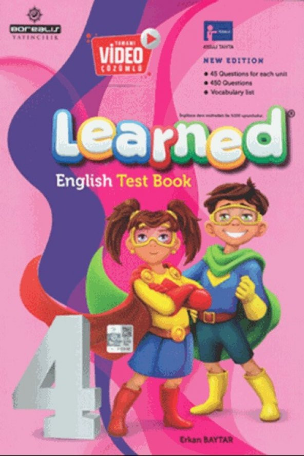Borealıs 4.sınıf Learned Englısh Test Book *yeni*