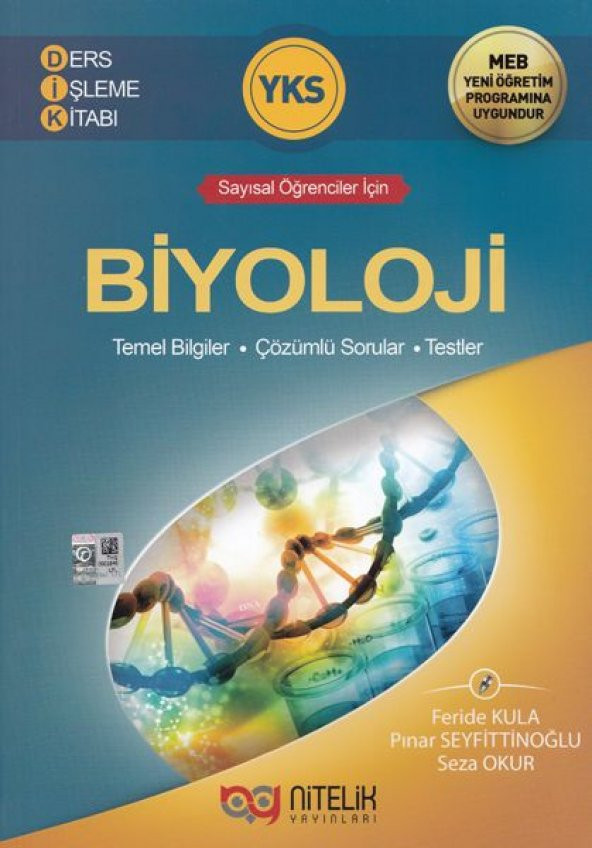 Nitelik Yks Tyt Ayt Biyoloji Ders İşleme Kitabı *yeni*