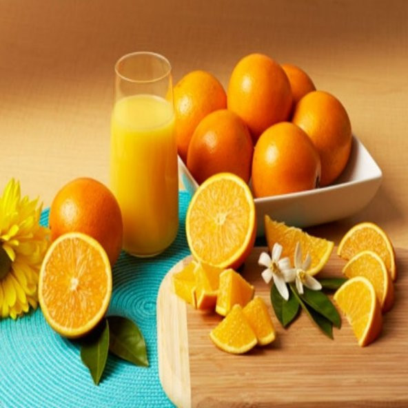Tüplü Geç Sezon Hasadı Yapılan Valencia Portakal Fidanı - 2