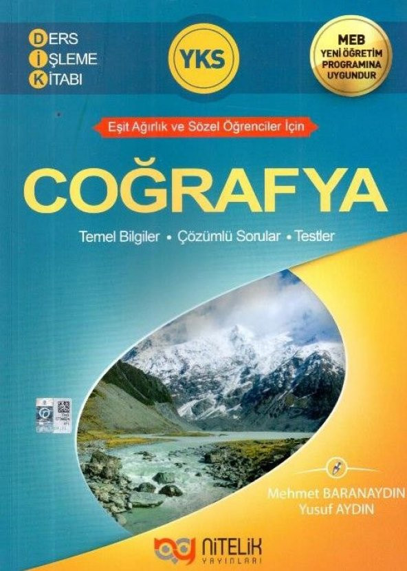 Nitelik Yks Coğrafya Ders İşleme Kitabı *yeni*