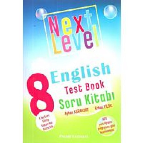 Palme 8. Sınıf Englısh Test Book Soru Kitabı Next Level