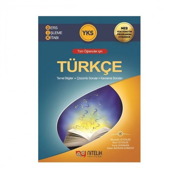 Nitelik Yks Türkçe Ders İşleme Kitabı