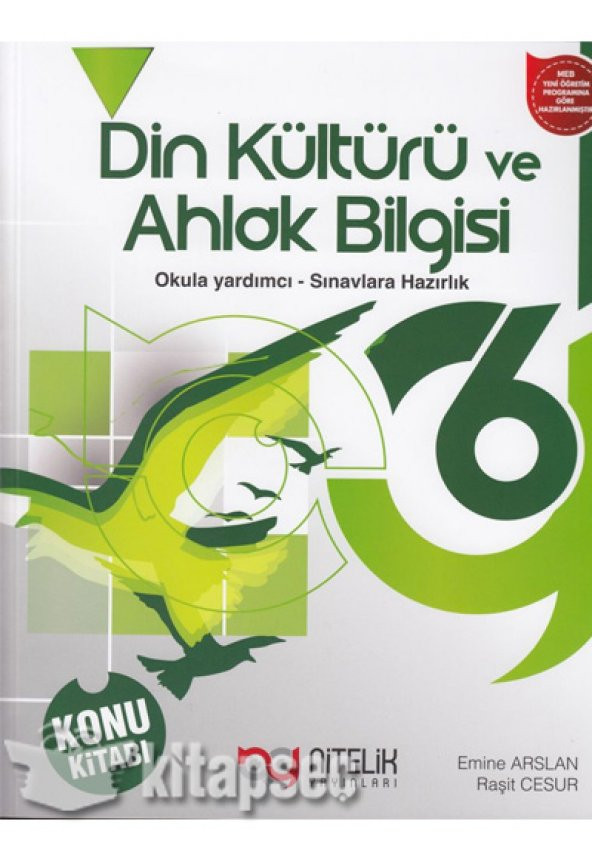 Nitelik 6. Sınıf Din Kültürü Ve Ahlak Bilgisi Konu Kitabı