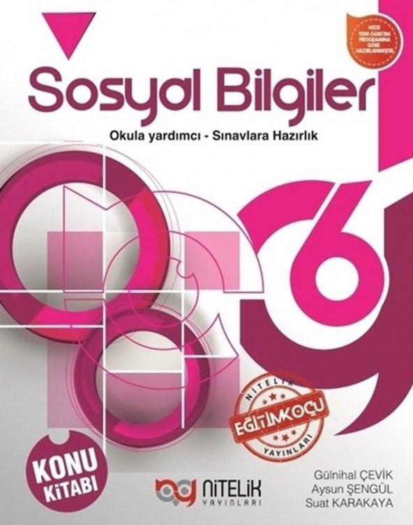 Nitelik 6. Sınıf Sosyal Bilgiler Konu Kitabı