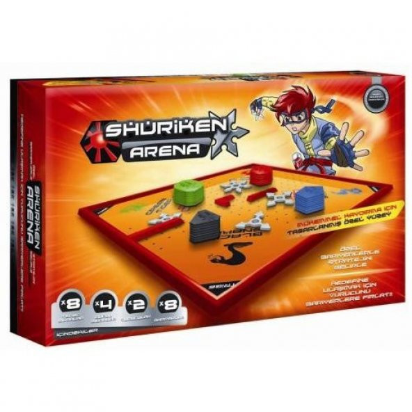 Shuriken Arena - Shuriken Savaşçıları Arena Oyun Seti