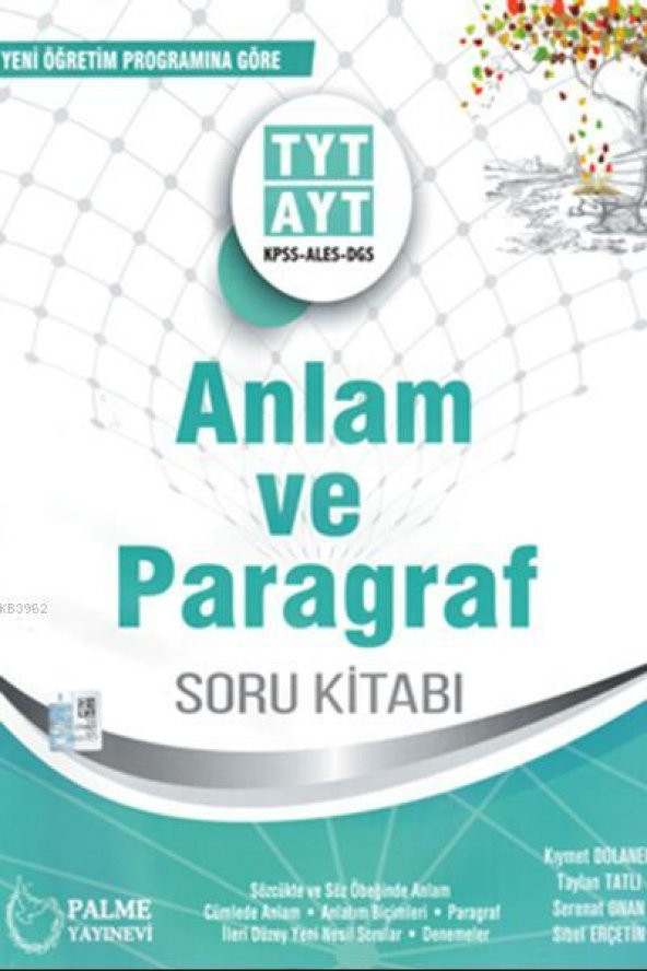 Yks Tyt Ayt Anlam Ve Paragraf Soru Kitabı