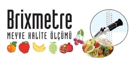 İthal Meyve Kalite Ölçüm Cihazı Brixmetre - 8