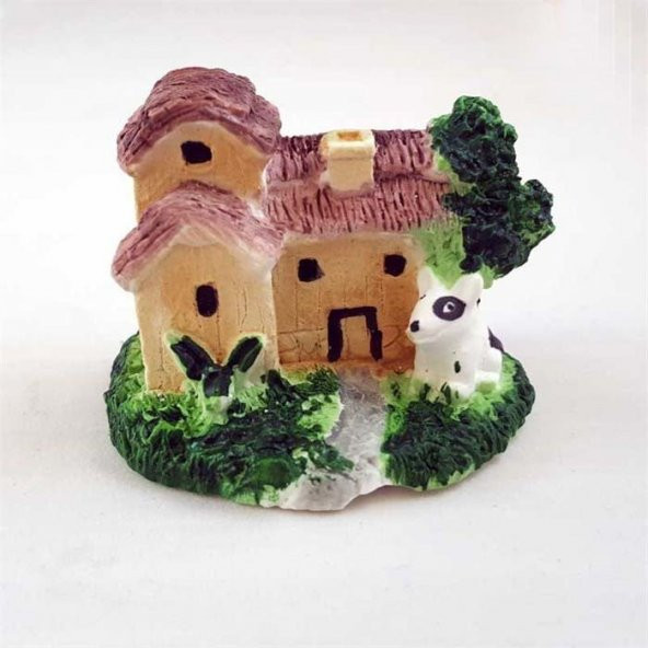 Teraryum İçin Minyatür Köpekli Ev