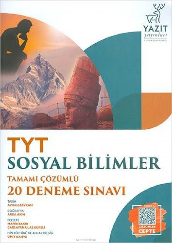 Yazıt Sosyal Bilimler Tamamı Çözümlü 20 Deneme Sınavı