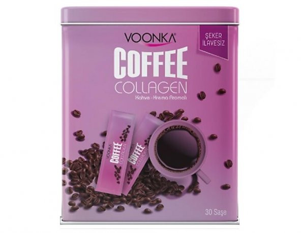 Voonka Coffe Collagen Cream - Kahve Krema Aromalı 30 Saşe