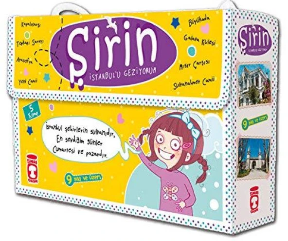 Şirin İstanbulu Geziyorum 1. Set 5 Kitap