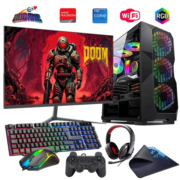 i5 13400F 16GB DDR4 512GB m2 8GB RX580 27" 165Hz Monitörlü Oyun Bilgisayarı (Gaming SET) ürün görseli