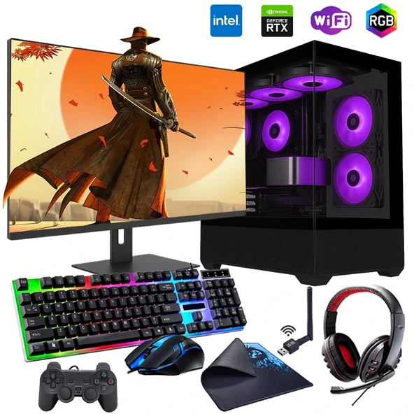 i5 13400F 32GB DDR4 1TB M2 12GB RTX3060 27" 165Hz Monitörlü Oyun Bilgisayarı (Gaming SET) ürün görseli