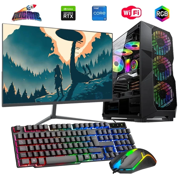 i5 14400F 32GB DDR4 1TB M2 6GB RTX3050 24" Monitörlü Oyun Bilgisayarı ürün görseli