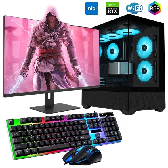 i7 13700F 32GB DDR4 1TB M2 12GB RTX3060 27" 165Hz Monitörlü Oyun Bilgisayarı ürün görseli