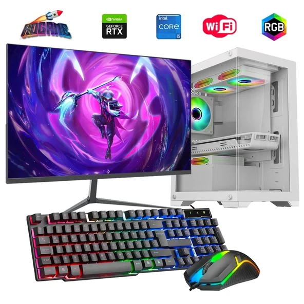 i5 13400F 16GB DDR4 512GB m2 8GB RTX3050 24" Monitörlü Oyun Bilgisayarı ürün görseli