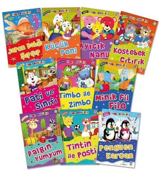 Mini Masallar 3 Set - (10 Kitap) NALAN AKTAŞ SÖNMEZ