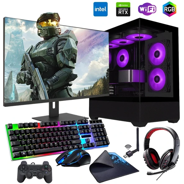 i7 13700F 16GB DDR4 512GB m2 12GB RTX3060 27" 165Hz Monitörlü Oyun Bilgisayarı (Gaming SET) ürün görseli