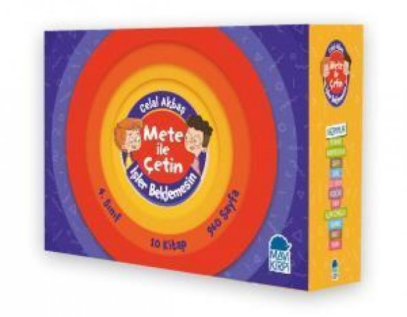 Mavi Kirpi 4. Sınıf Mete ile Çetin İşler Beklemesin Hikaye Seti