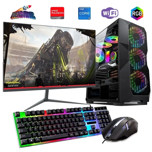 i5 13400F 16GB DDR4 512GB m2 8GB RX580 27" 165Hz Monitörlü Oyun Bilgisayarı ürün görseli