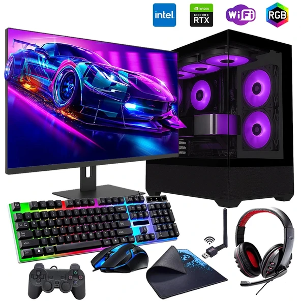 i7 14700F 32GB DDR4 1TB M2 12GB RTX3060 24" Monitörlü Oyun Bilgisayarı ürün görseli