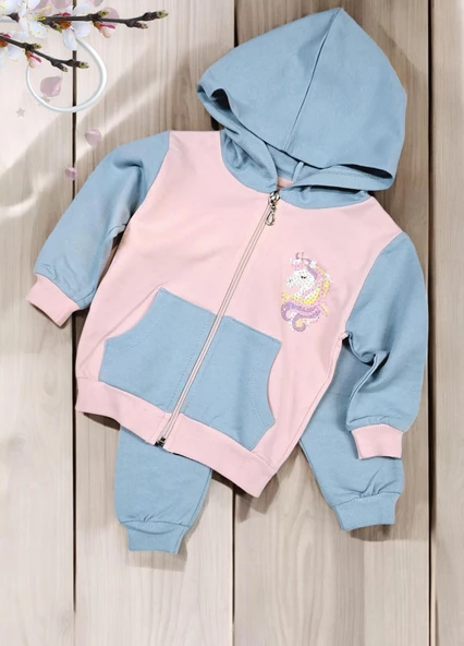 Unicorn Kız Çocuk Eşofman Takım