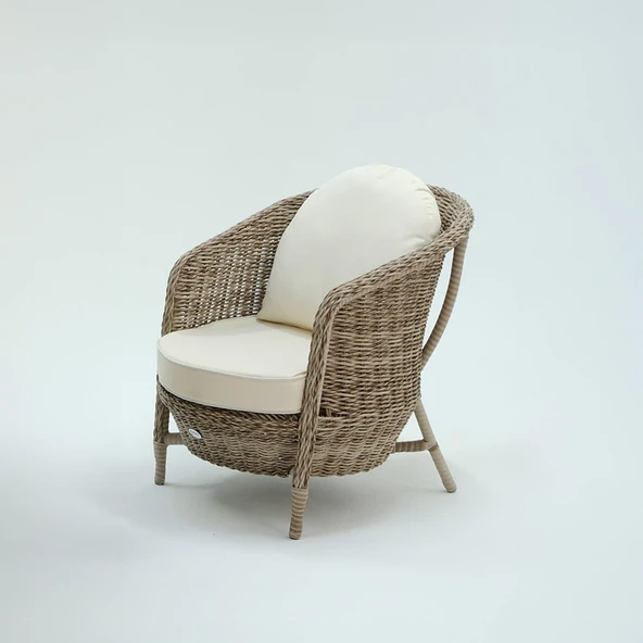 Conjunto Rattan Dedikodu Balkon Bahçe Takımı 2+1 Rehome - Resim 6