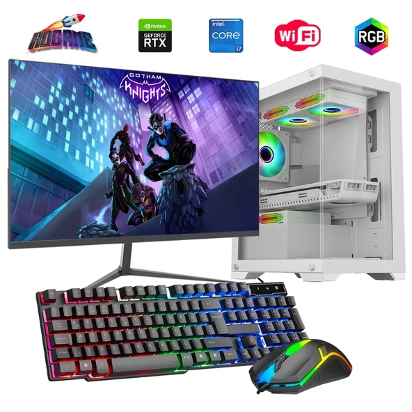 i7 13700F 16GB DDR4 512GB m2 8GB RTX3050 27" 165Hz Monitörlü Oyun Bilgisayarı