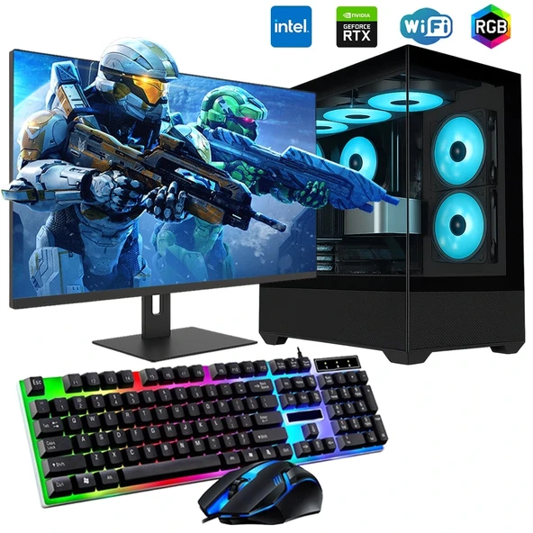 i7 14700F 32GB DDR4 1TB M2 12GB RTX3060 27" 165Hz Monitörlü Oyun Bilgisayarı ürün görseli