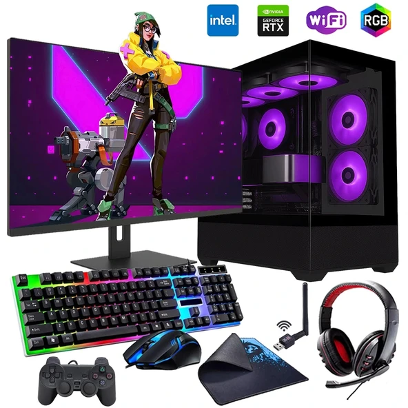 i5 13400F 16GB DDR4 512GB m2 12GB RTX3060 27" 165Hz Monitörlü Oyun Bilgisayarı (Gaming SET) ürün görseli
