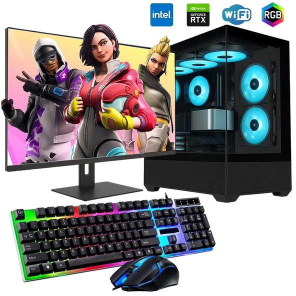 i5 13400F 16GB DDR4 512GB m2 12GB RTX3060 27" 165Hz Monitörlü Oyun Bilgisayarı ürün görseli