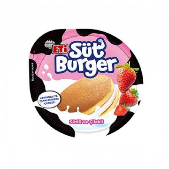 Eti Süt Burger Sütlü & Çilekli 35 gr