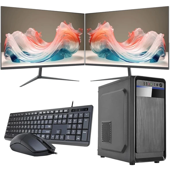 i7 14700 32GB DDR4 1TB M2 Çift 21.5" Monitörlü Ofis Bilgisayarı (Business) ürün görseli