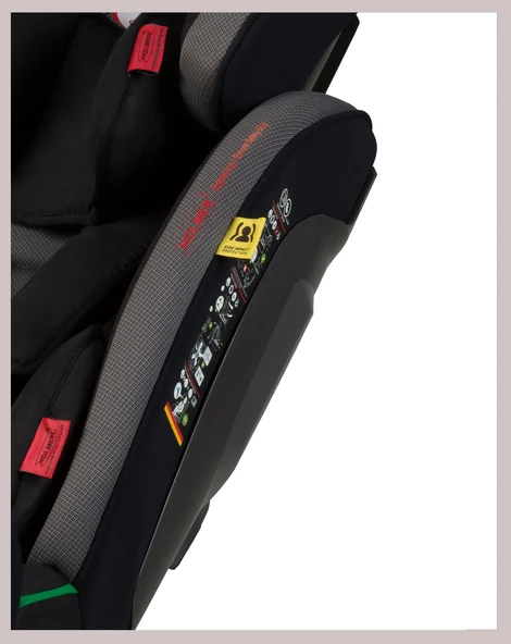 HOLMER Kids Maxi Protect Aero 3d ( 360 Derece Dönebilir) 0-36kg Isofix Oto Koltuğu - 8