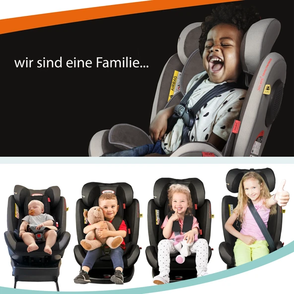 HOLMER Kids Maxi Protect Aero 3d ( 360 Derece Dönebilir) 0-36kg Isofix Oto Koltuğu - Resim 8