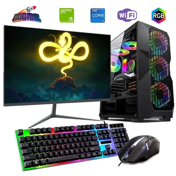 i5 13400F 16GB DDR4 512GB m2 4GB GTX1650 24" Monitörlü Oyun Bilgisayarı ürün görseli