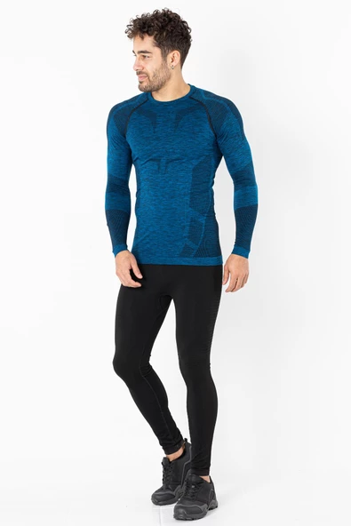 MioFit Erkek Active Sportive Uzun Kollu Dikişsiz Spor Tişört - 2