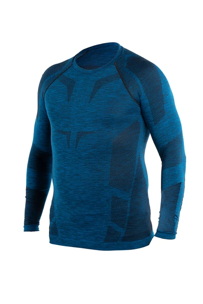 MioFit Erkek Active Sportive Uzun Kollu Dikişsiz Spor Tişört - 9
