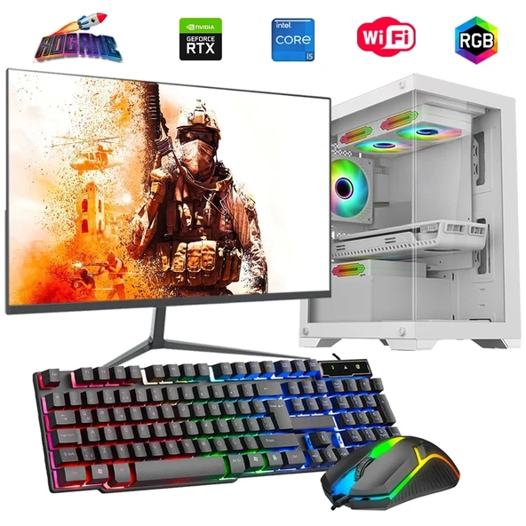 i5 14400F 32GB DDR4 1TB M2 8GB RTX3050 27" 165Hz Monitörlü Oyun Bilgisayarı