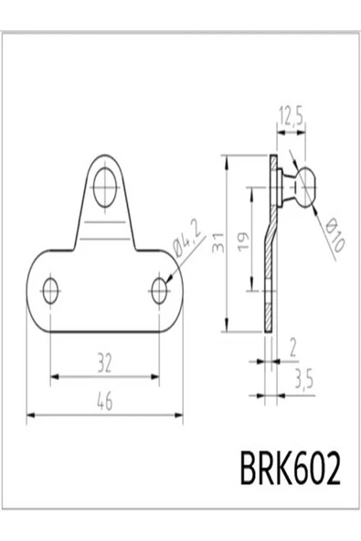 AMORTİSÖR BAĞLANTI MONTAJ BRAKETİ 4 ADET - 2