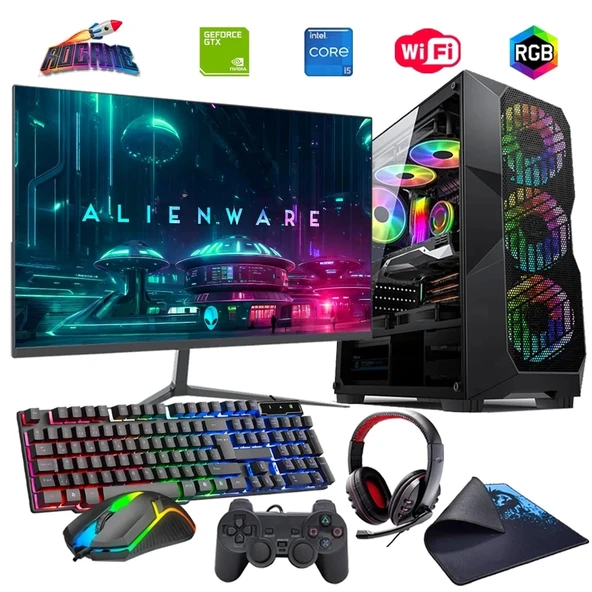 i5 13400F 32GB DDR4 1TB M2 4GB GTX1650 27" 165Hz Monitörlü Oyun Bilgisayarı (Gaming SET) ürün görseli