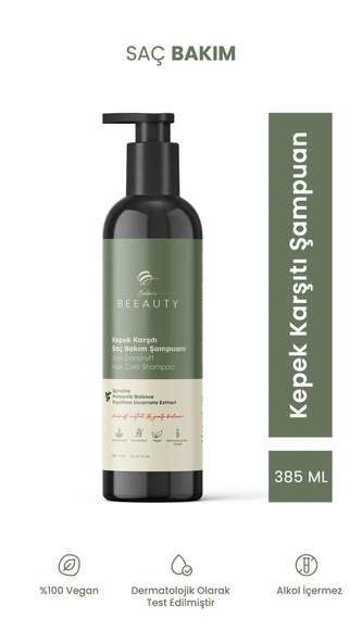 BALEN’S BEEAUTY KEPEK KARŞITI SAÇ BAKIM ŞAMPUANI * 385 ML ürün görseli 1