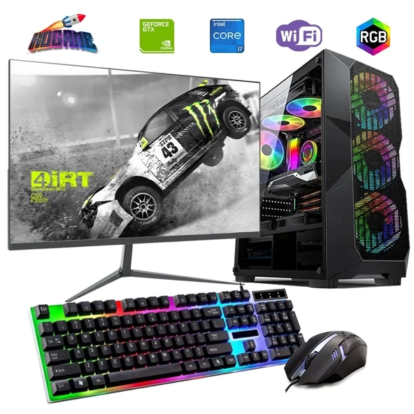 İ7 12700F 32GB DDR4 1TB M2 4GB GTX1650 24" Monitörlü Oyun Bilgisayarı ürün görseli
