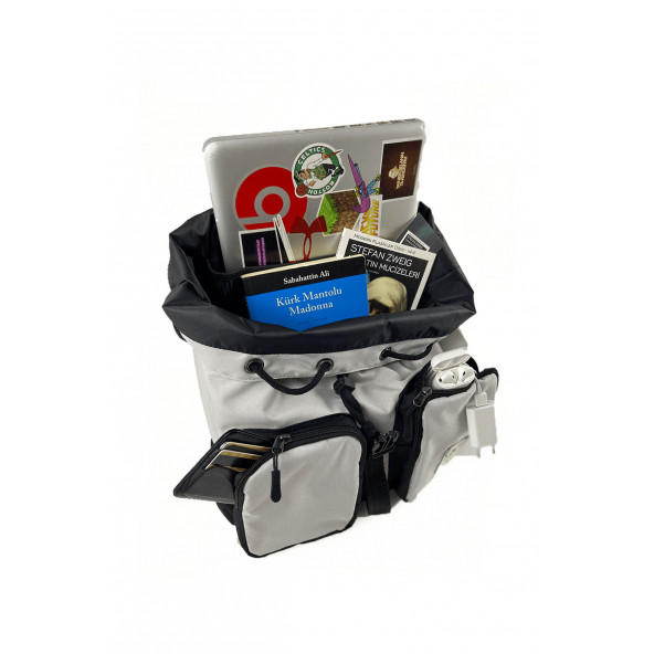 Unisex Su Geçirmez TheDeerBag Axis Sırt Çantası, Laptop Çantası, Okul Çantası - 4