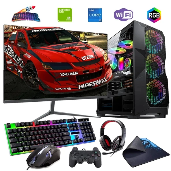 i5 12400F 16GB DDR4 512GB m2 4GB GTX1650 27" 165Hz Monitörlü Oyun Bilgisayarı (Gaming SET) ürün görseli