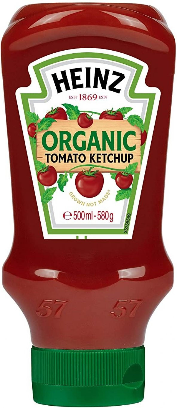 Heinz Ketchup Organic Tomato 580 gr