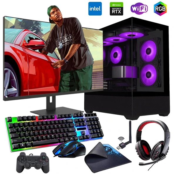 İ7 12700F 16GB DDR4 512GB m2 12GB RTX3060 27" 165Hz Monitörlü Oyun Bilgisayarı (Gaming SET) ürün görseli
