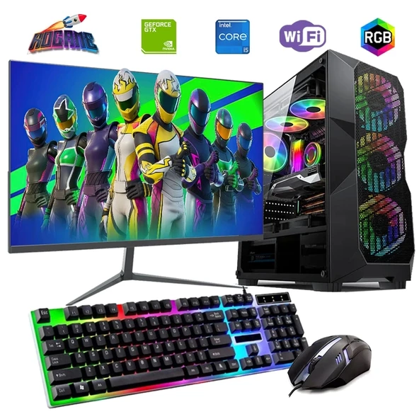 i5 12400F 16GB DDR4 512GB m2 4GB GTX1650 27" 165Hz Monitörlü Oyun Bilgisayarı ürün görseli