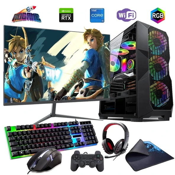 i5 12400F 16GB DDR4 512GB m2 6GB RTX3050 27" 165HzMonitörlü Oyun Bilgisayarı (Gaming SET) ürün görseli