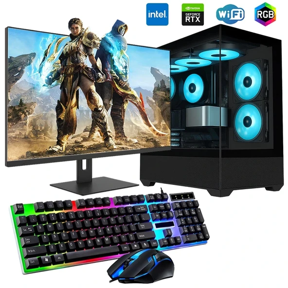 i5 12400F 16GB DDR4 512GB m2 8GB RTX3050 27" 165Hz Monitörlü Oyun Bilgisayarı ürün görseli